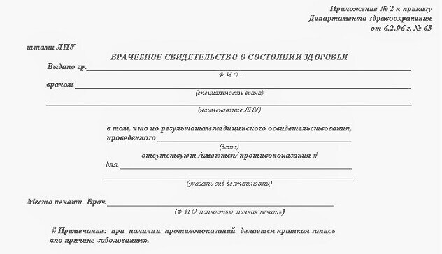справка об учете в пнд